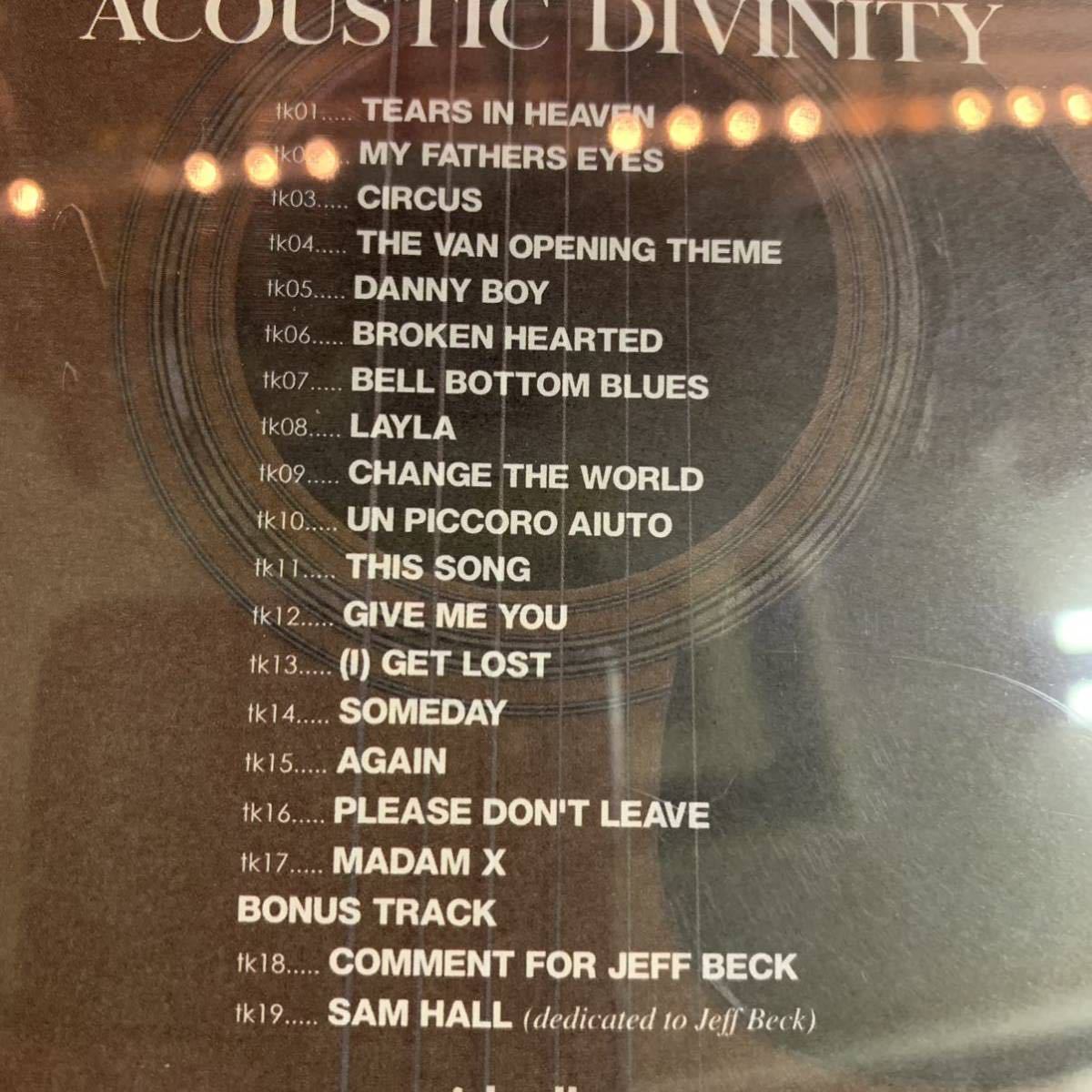 Acoustic　CD　Eric　Divinity　Clapton　コレクターズCD・DVD通販｜50レコード　プレス盤